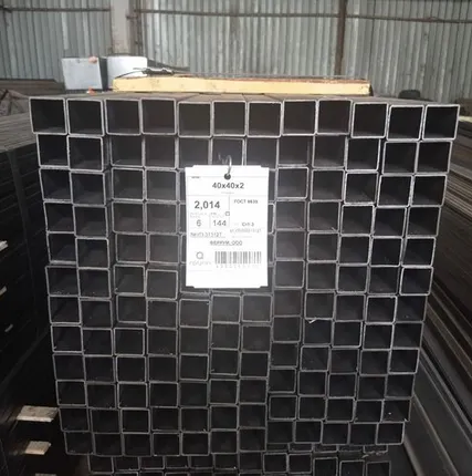 Фото №0 Труба профильная 40х40х2 мм ст3СП/ПС 6м