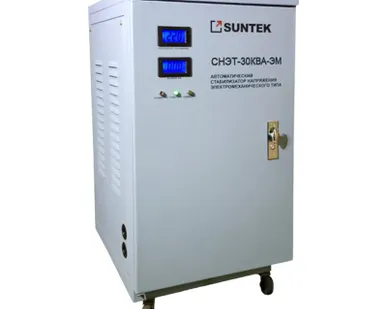 фото Стабилизатор напряжение Suntek СНЭТ-30000-ЭМ