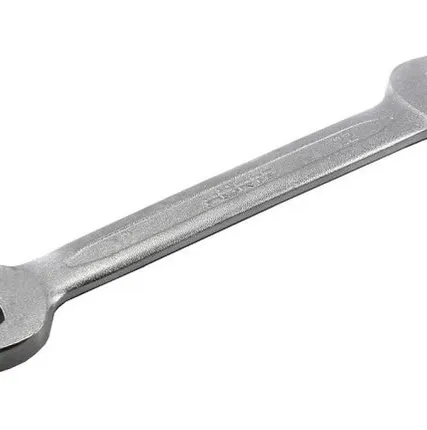 Фото №0 Ключ гаечный рожковый двусторонний 24x30 мм хромирование HORTZ