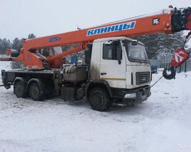 фото Автокран 25т Вылет 28метров