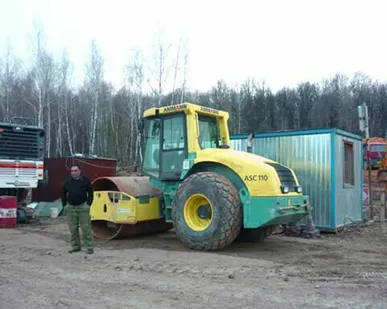 фото Аренда грунтового катка