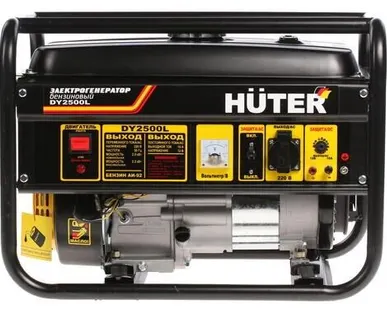 фото Бензиновый электрогенератор Huter HT DY2500L, 2 кВт