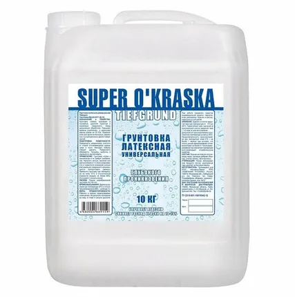 Фото №0 Дисма Грунт универсальный Tiefgrund super okraska 10 кг ЛС