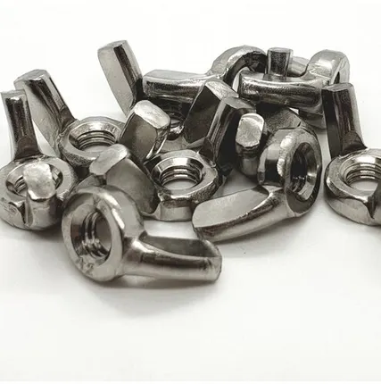 Фото №0 Гайка барашковая DIN 315 М6 из нержавеющей стали А2, 10шт.