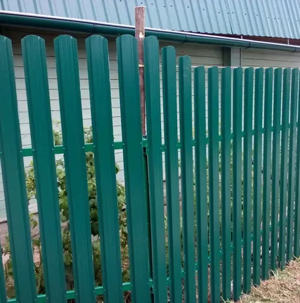 Фото №0 3D руб (круглый руб) Штакетник