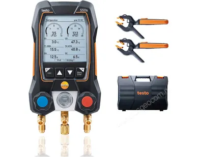 фото Цифровой манометрический коллектор Testo 550s комплект 2 в кейсе