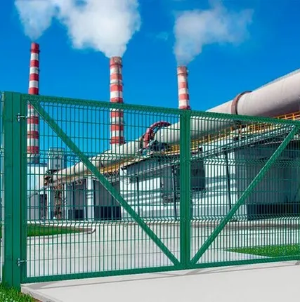 Фото №0 Ворота 3D распашные 1500х3000 мм