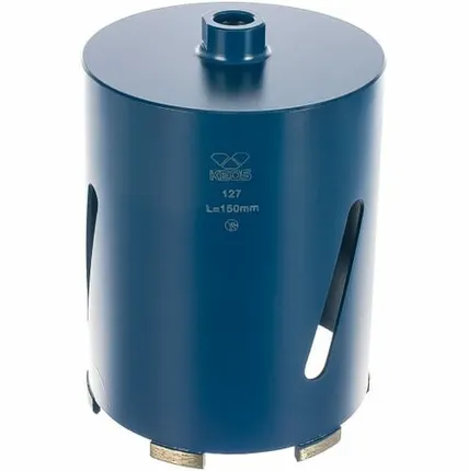 Фото №0 Алмазная коронка по бетону KEOS (сух.рез) М16 127/150мм