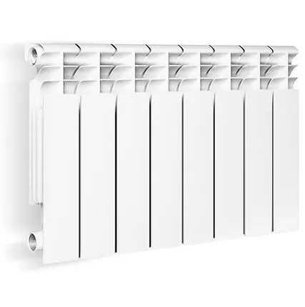 Фото №0 Алюминиевый литой радиатор ALECORD 350/80 4 секции