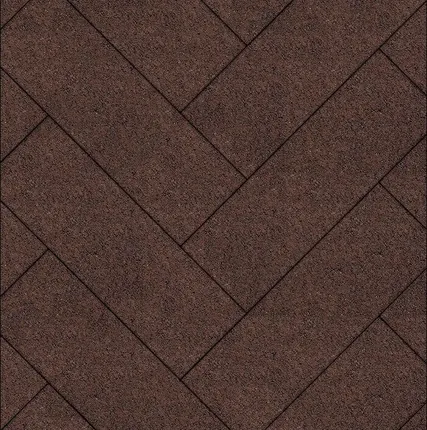 Фото №0 Тротуарная плитка Выбор Паркет Гранит 80 мм 600х200 Коричневая