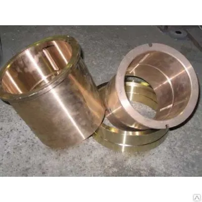 Фото №0 Бронзовые втулки 118 БрАЖ 9-3Л ГОСТ РЕЗКА в размер ДОСТАВКА