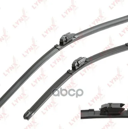Фото №0 Комплект Бескаркасных Щеток Стеклоочистителя 600Мм(24)/450Мм(18) | Перед Прав/Лев | LYNXauto арт. XF6045V
