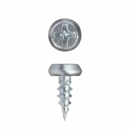 Фото №0 Саморезы клопы 11х3,5 мм оцинк. по металлу острые (1000шт.)