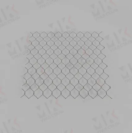 Фото №0 Сетка рабица 80х80х2 мм оцинкованная