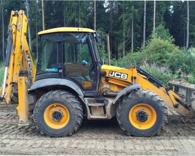 фото Аренда экскаватора погрузчика Jcb 3CX
