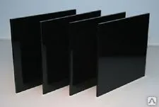 Фото №0 Оргстекло ЧЕРНОЕ 1025х762х3 мм