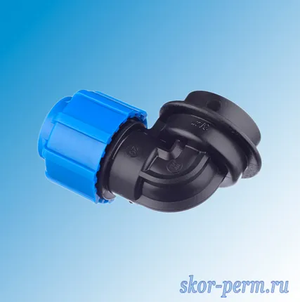 Фото №1 Угольник ВР 20х3/4 ПНД