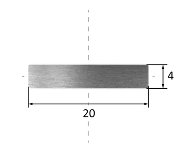 фото Полоса стальная 20х4