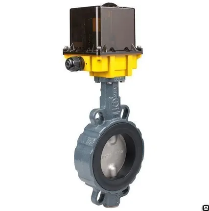 Фото №0 Затвор дисковый VFY-WA(SYLAX) Ду200 Ру16 электропривод Danfoss