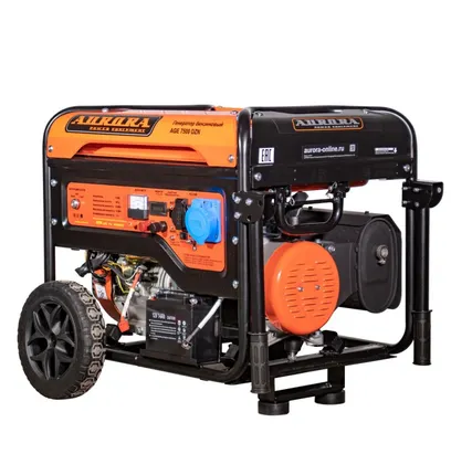 Фото №0 Бензиновый генератор Aurora AGE 7500 DZN с блоком автоматики