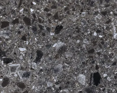 фото Керамический гранит KERRANOVA Terrazzo 600x600 Dark Grey K-333/MR