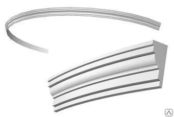 фото Молдинг радиусный МР-031 420х245 (34 сегмента)