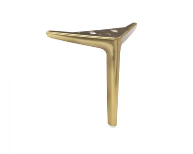 фото Опора меб. мет. WINDSOR H180 угловая брашированное золото AKS