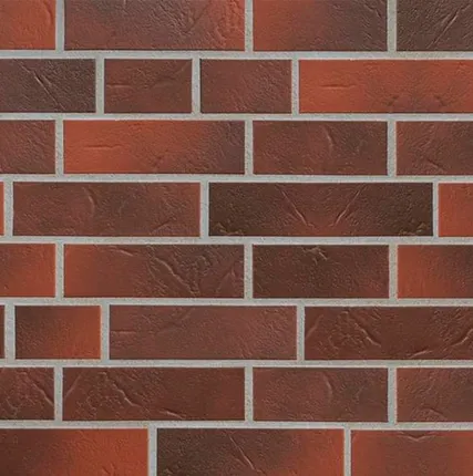 Фото №0 Клинкерная плитка ABC Rotbunt Struktur структурная NF8, 240*71*8 мм