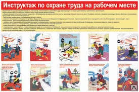 Фото №0 Плакат Безопасность труда в сельском хозяйстве 5 листов, компл