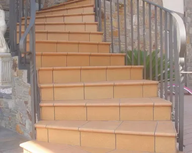 фото Клинкерные ступени и плитка "Natural"