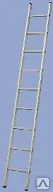 фото Лестница приставная, 12 ступенек, (раб. высота 4,70 м) Sibilo Krause