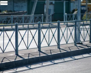 фото Пешеходное ограждение ПО1 «КРЕСТ»