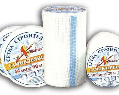фото Сетка строительная самокл. 150мм х 20м