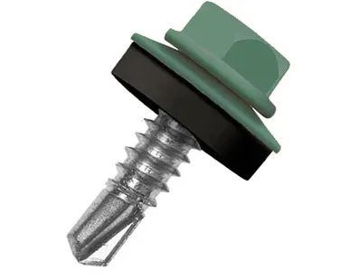 фото Саморез кровельный 5,5х25 RAL 6028