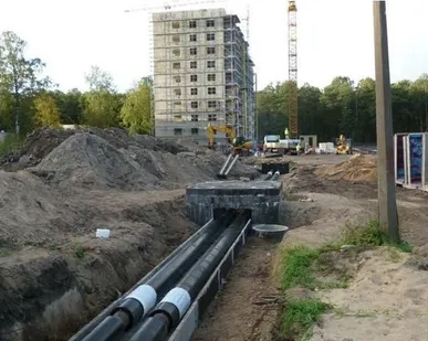 фото Монтаж теплосети