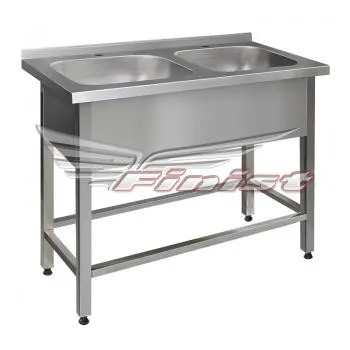 Фото №0 Ванна моечная ВМПц-2 (1000 х 500 х 860)