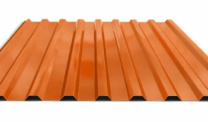 Фото №0 Профлист для крыши МП20 Полиэстр 0,7 мм RAL 2004 Чистый оранжевый 00000019598