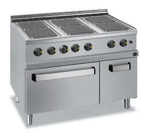 фото Плита 6 конфорочн.700 сер. Apach APRE-117FE