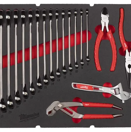 Фото №0 Набор ключей MAX BITE™ и плоскогубцев - ложемент в PACKOUT™