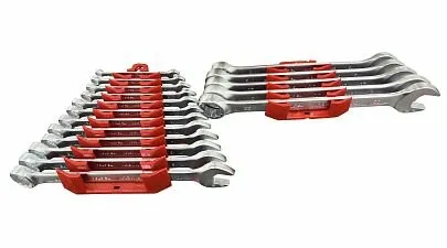 Фото №0 Набор ключей комбинированныхпрямых 6-22 мм 17 предметов, IZELTAS, 0320002117, 13000000192