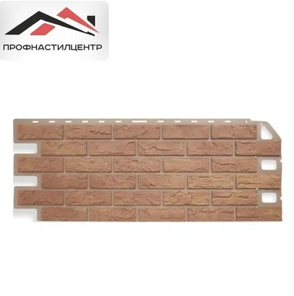 Фото №0 Фасадная панель Альта-Профиль КИРПИЧ