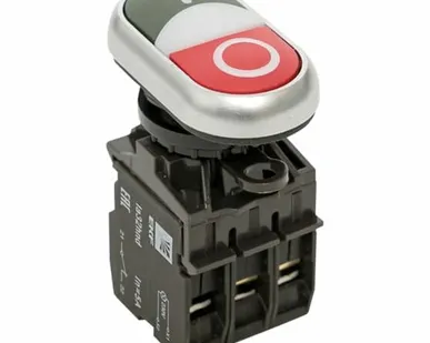 фото Кнопка LA32HND красно-зеленая с подстветкой Пуск