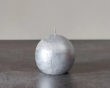 фото Свеча Fiamma Silver круглая II