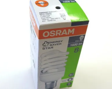 фото Лампа энергосберегающая Osram 12/827 Е27
