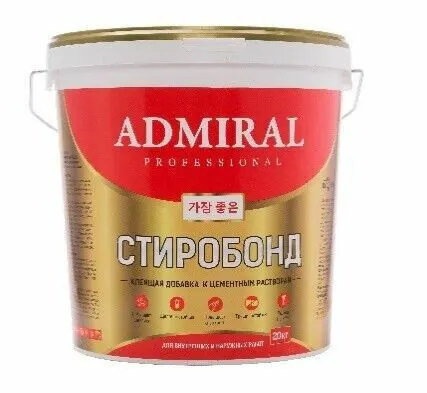 Фото №0 Стиробонд ADMIRAL ведро 20 кг