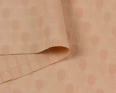 фото Жаккард стретч хлопковый тёмный персик Италия Состав: хлопок 95 %, эластан 5 % Плотность ≈215 г/м²Ширина 142 см