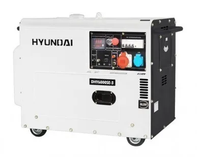 фото Дизельный генератор Hyundai DHY 6000SE-3