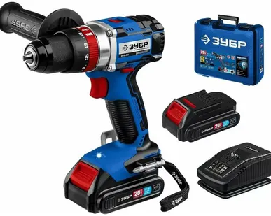 фото Аккумуляторная ударная дрель-шуруповерт ЗУБР DBS-201-22
