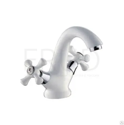 Фото №0 Смеситель хром/бел для раков R10332