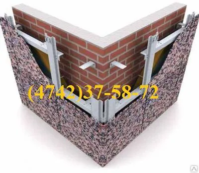 Фото №0 Оцинкованная подсистема для навесного вентилируемого фасада